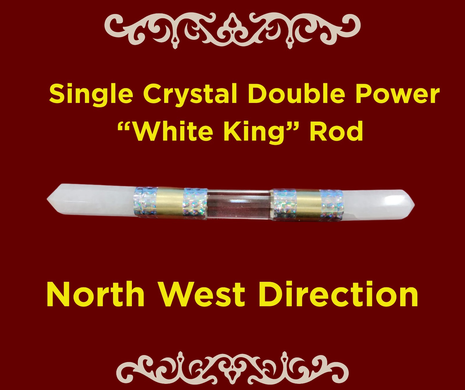 Single Crystal Double Power “White King” Rod 